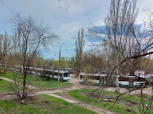 Бывшие автобусы ГУП "Пассажиравтотранс" приехали в Луганскую народную республику