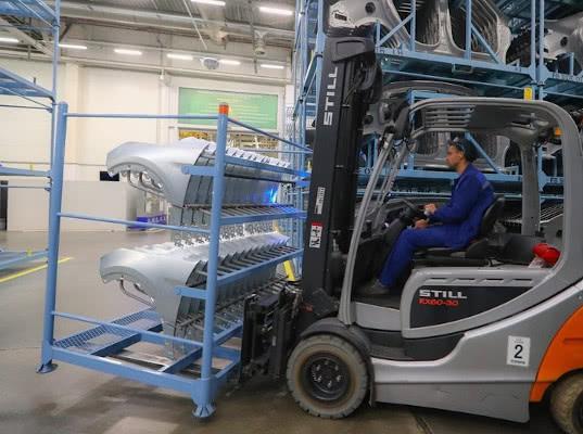 Hyundai подкатил на экспорт: машинокомплекты едут в Казахстан