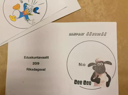 На выборах в Финляндии голосовали за Дональда Дака, Ктулху и Владимира Путина