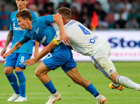 Минское «Динамо» разгромило «Зенит» 4:0