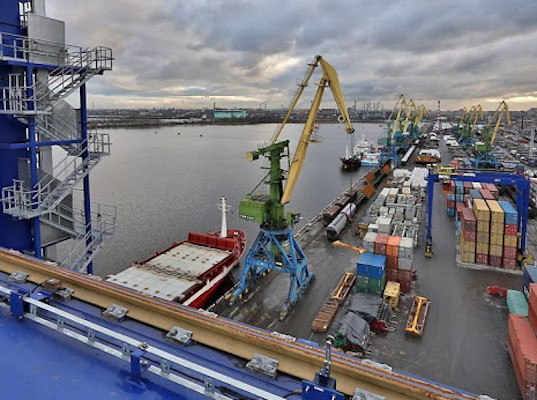 В морских терминалах Петербурга за полгода обработали 27 тыс. машин из Китая