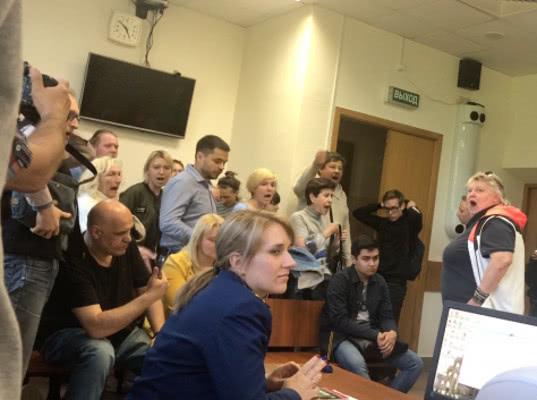 На слушателей заседания по делу «Нового величия» составили протоколы