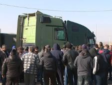 В России началась акция протеста дальнобойщиков