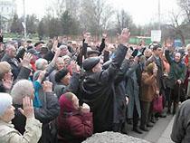 В Москве прошел митинг против градостроительной политики и реновации