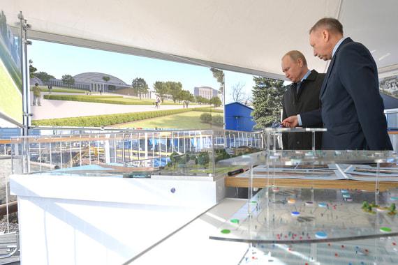 Путин одобрил строительство парка в формате «Зарядья» в Петербурге