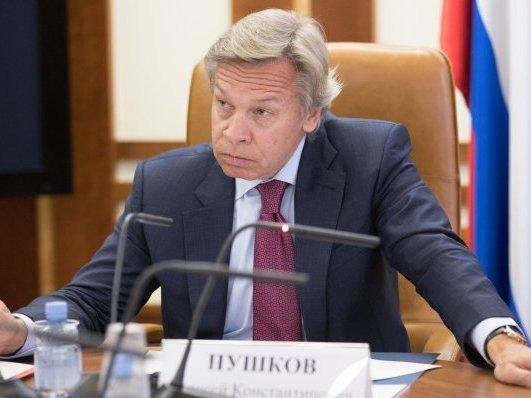 Пушков ответил на заявление Трампа о санкциях против России