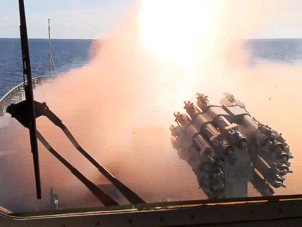ВМФ России ударил крылатыми ракетами по объектам ИГ в районе Пальмиры